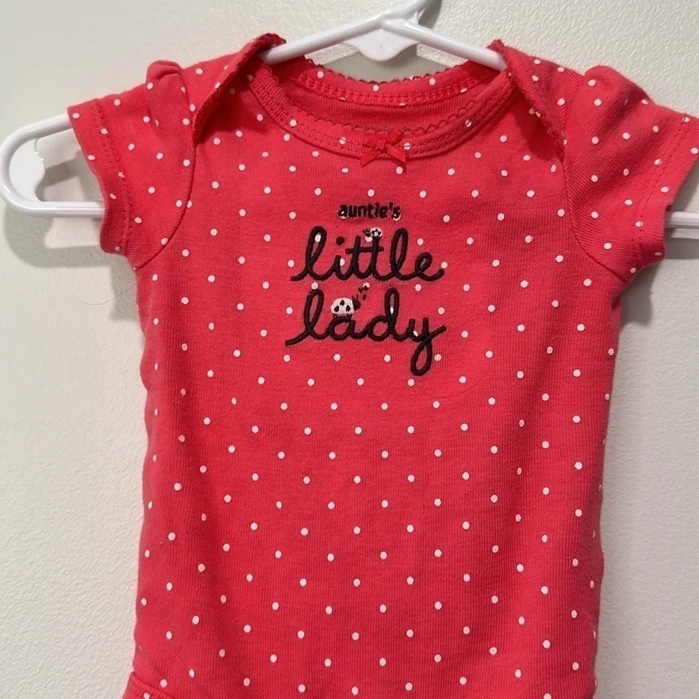 Aunties little lady onesie